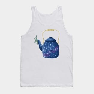 Flower Tea Pot Tank Top